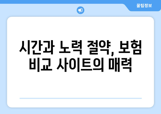 보험 비교 사이트 활용, 왜 필요할까요? | 보험료 절약, 나에게 맞는 보험 찾기, 비교 분석 팁