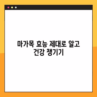 마가목 효능과 건강하게 챙겨 먹는 방법| 효능, 부작용, 복용법 총정리 | 마가목, 건강, 효능, 부작용, 복용법, 차, 즙