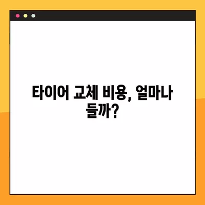 원주시 타이어 교체 꿀팁| 싼 곳, 휠얼라인먼트, 중고 타이어까지! | 비용, 할인 정보