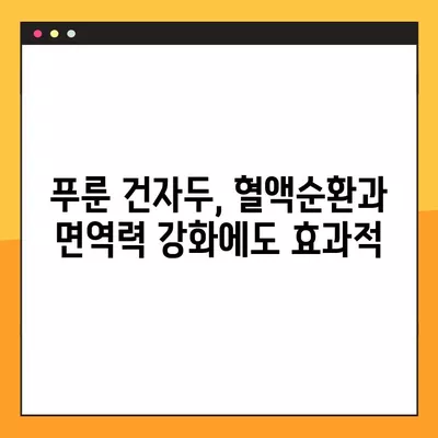 푸룬 건자두 효능| 변비, 당뇨, 골다공증까지 지켜줄 슈퍼푸드 | 건강, 혈액순환, 면역력, 영양, 효능