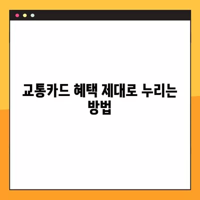 K패스부터 인천I패스까지! 나에게 딱 맞는 교통카드 찾는 방법 | 지역별 교통카드 비교, 혜택 정리, 교통비 절약 팁